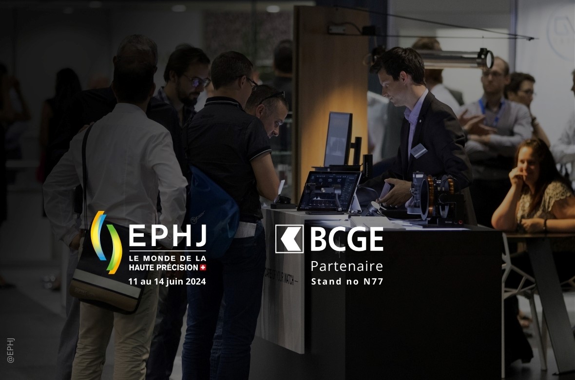 La BCGE sponsor principal de l’EPHJ, le salon de la haute précision